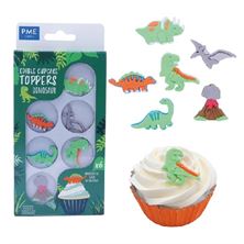 Picture of DINOSAUR SUGAR DECORATIONS X 6